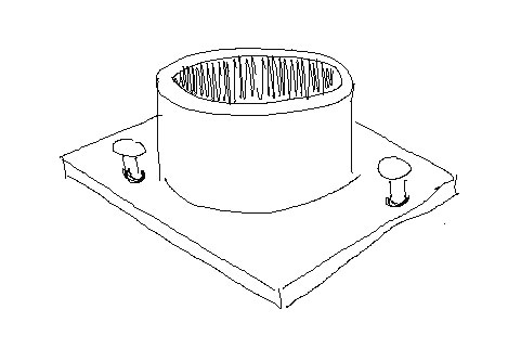 Metalic anchor