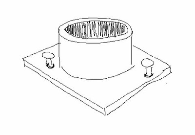 Metalic anchor