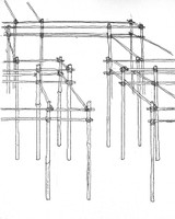 bamboo scaffold sketch